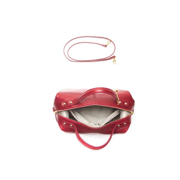 Usnjena torbica Anna Luchini 355 Rosso-image-3