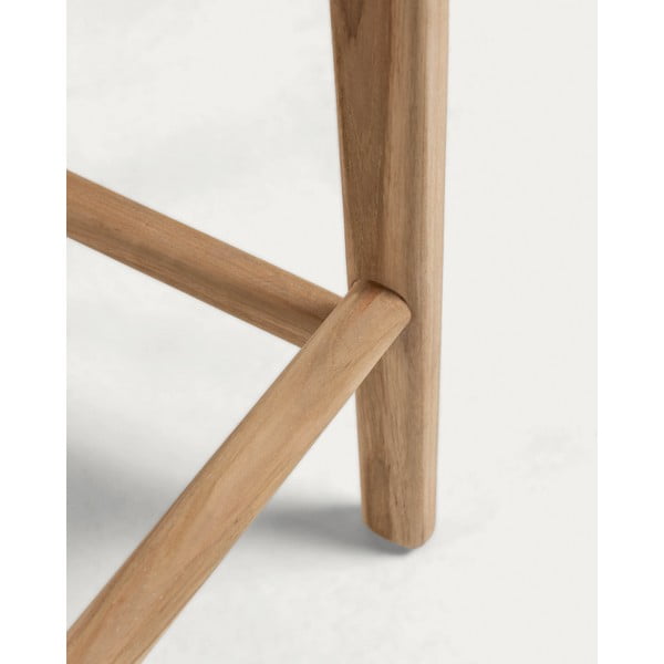 Barsko stol iz umetnega usnja v naravni barvi (višina sedeža 67 cm) Calixta – Kave Home-image-4