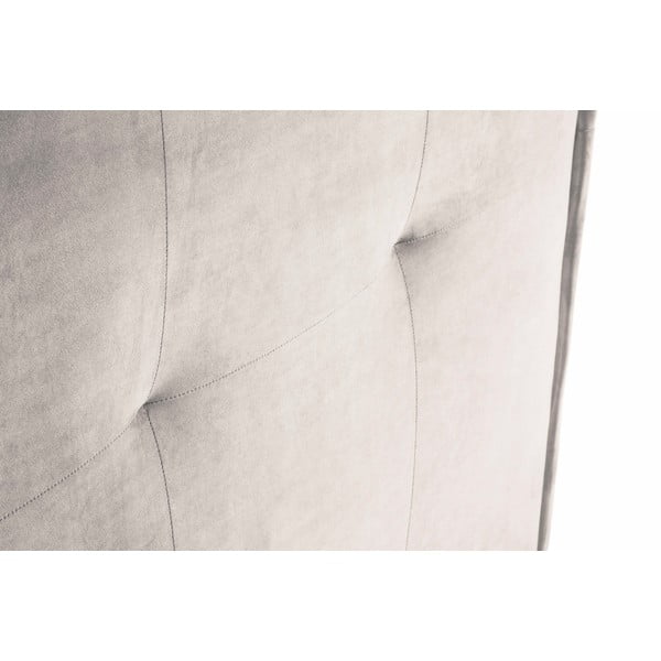 Kremno belo vzglavje 200x120 cm Monica – Milo Casa-image-1