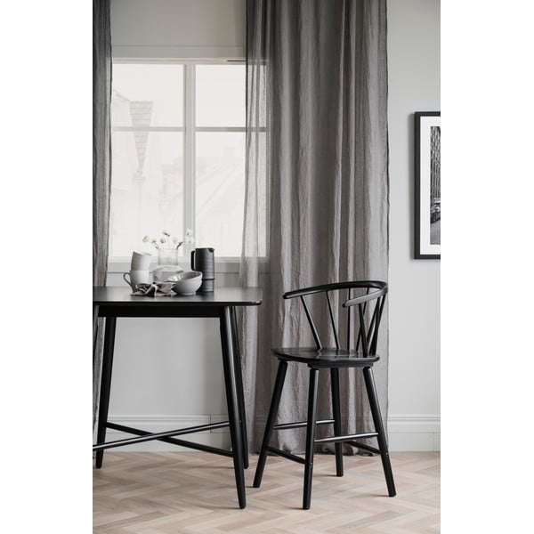 Črna barska miza Rowico Lotta-image-1