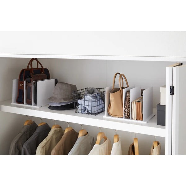 Plastični organizatorji za garderobo v kompletu 2 ks za torbice Smart – YAMAZAKI-image-2