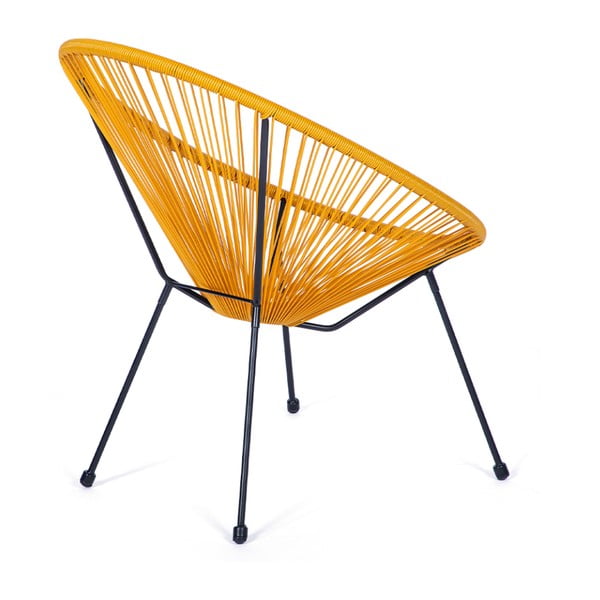 Rumen kovinski/plastičen vrtni fotelj Avocado Comfort – Bonami Selection-image-3