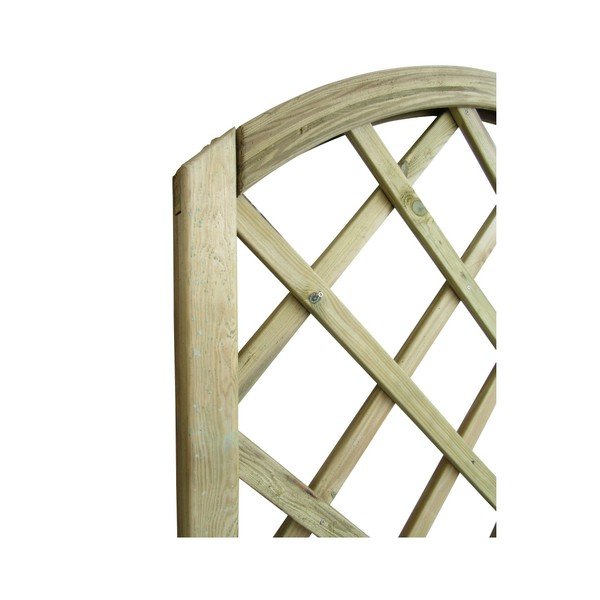 Vrtna dekorativna rešetka iz borovega lesa Crido Consulting Arched Pine-image-3
