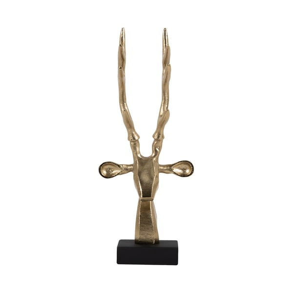 Kovinski kipec (višina 34 cm) Reindeer Head – PT LIVING-image-2
