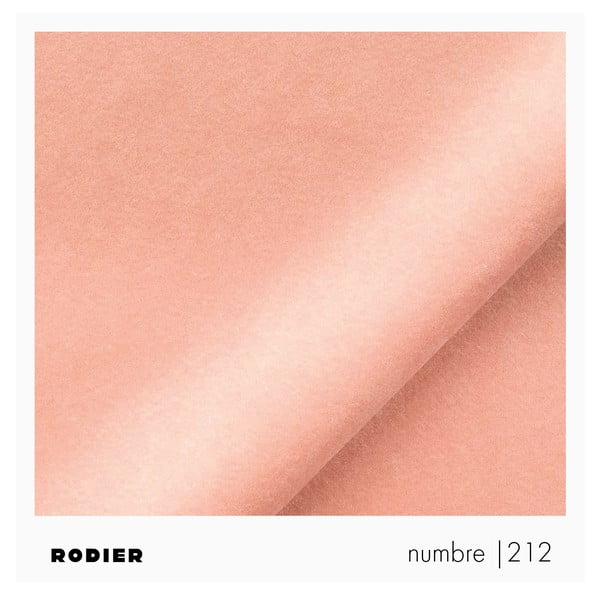 Rožnata žametna raztegljiva kotna sedežna garnitura s prostorom za shranjevanje (desni kot/z ležalnikom) Brim – Rodier-image-2