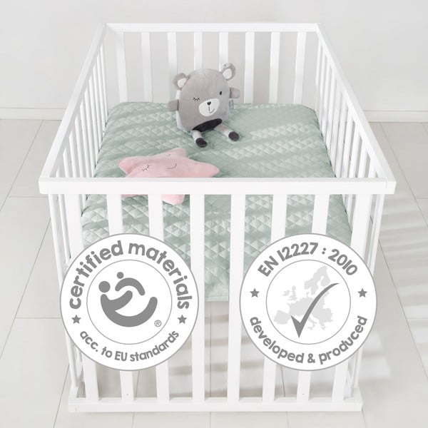 Bela stajica na koleščkih 100x75 cm Style – Roba-image-4