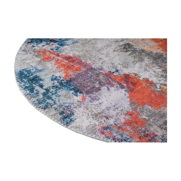 Modra/oranžna pralna preproga 80x120 cm – Vitaus-image-2