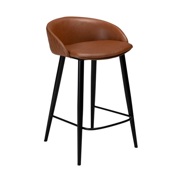 Barski stol v konjak rjavi barvi 80 cm Dual – DAN-FORM Denmark
