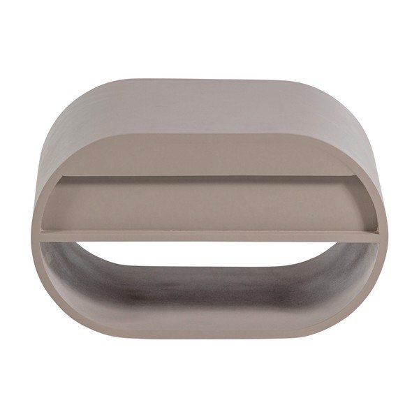 Sivo-bež večnivojska polica 39 cm Momo – WOOOD-image-3