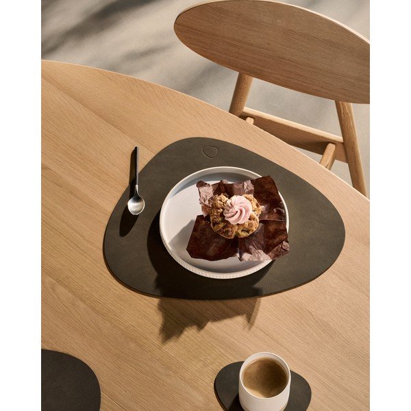 Pogrinjek iz eko usnja 37x44 cm Curve L Nupo – LIND DNA-image-1