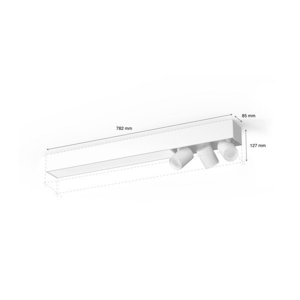 Pametno točkovno svetilo z žarnico GU10 Centris – Philips Hue-image-4