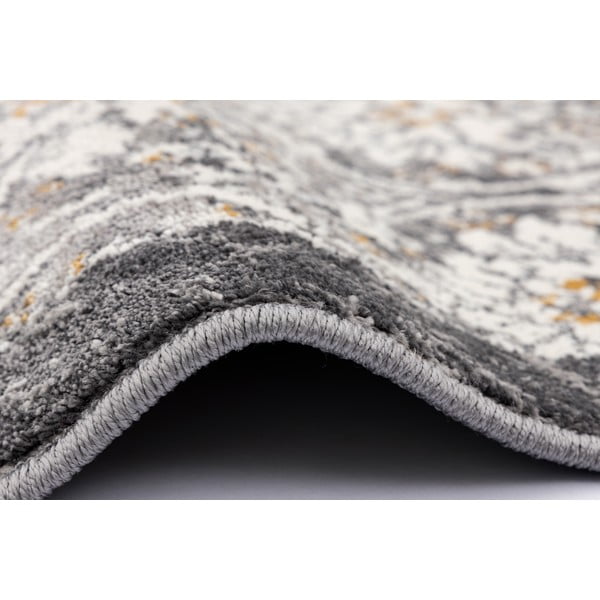 Temno sivo-slonokoščen tekač 67x200 cm Soft Viskan – FD-image-2