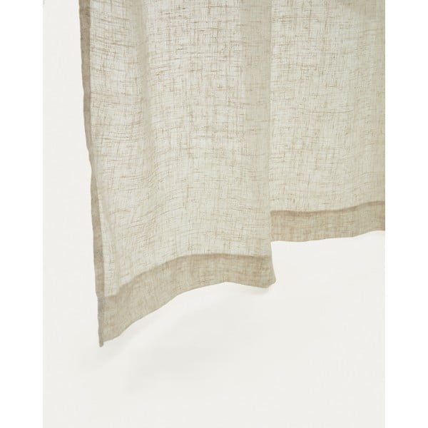 Bež zavesa 140x260 cm Mahina – Kave Home-image-3