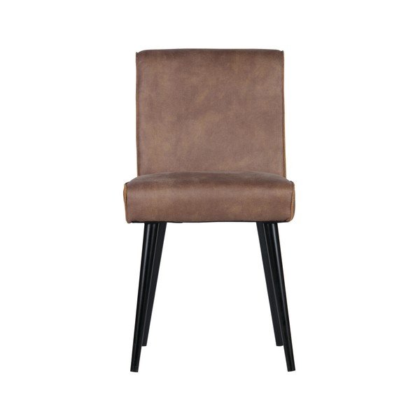 Komplet 2 svetlo rjavih usnjenih stolov BePureHome Revolucija-image-4