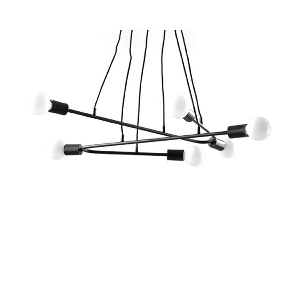 Črna viseča svetilka 80x40 cm Latomia - Nice Lamps