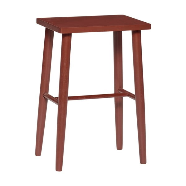 Barski stolček iz rdečega hrasta Hübsch Hrastov barski stolček, višina 52 cm