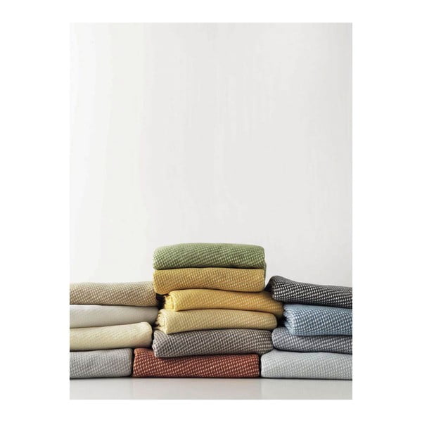 Olivno zelena pletenina z bombažem Euromant Ruby, 140 x 160 cm-image-1