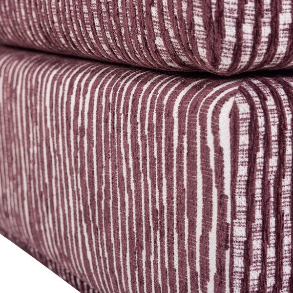 Bordo rdeč oblazinjen tabure Lou – WOOOD-image-3