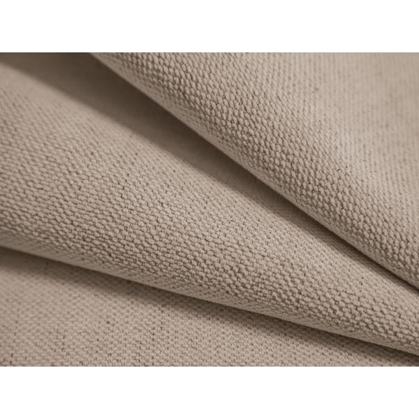 Svetlo rjava oblazinjena zakonska postelja s prostorom za shranjevanje/brez vzglavja z letvenim dnom 140x200 cm Susan – Micadoni -image-4