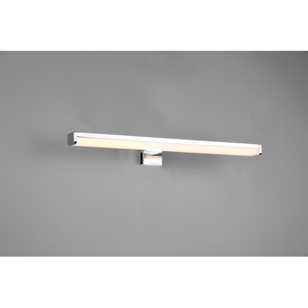 LED stenska svetilka v svetleči srebrni barvi (dolžina 40 cm) Lino - Trio-image-2