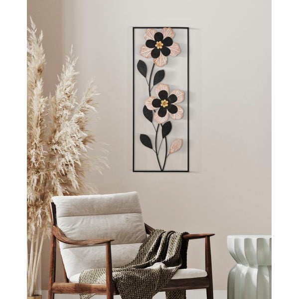 Kovinska stenska dekoracija 27x70 cm Divaker – Mauro Ferretti-image-1