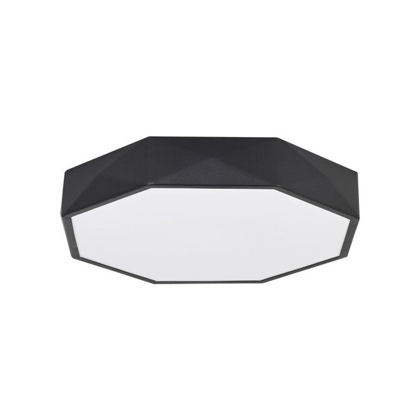 Mat črna aluminijasta LED stropna svetilka Eben – Nova Luce