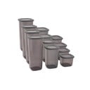 Posode za shranjevanje v kompletu 24 ks živil Fresco – Hermia