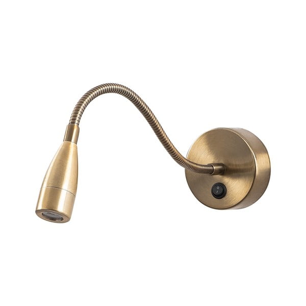 LED stenska svetilka v zlati barvi Reading – Opviq lights