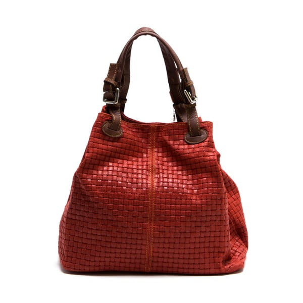 Usnjena torbica Isabella Rhea 858, rdeča