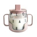 Roza otroški lonček Design Letters Grow With Your Cup