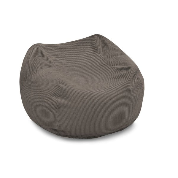 Siva/rjava vreča za sedenje Voltaire – Bobochic Paris-image-3