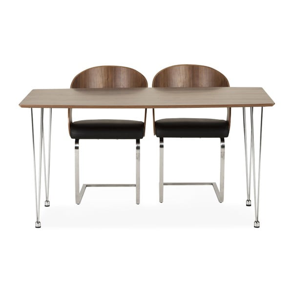 Kokoon Design Mona stol iz orehovega lesa-image-4