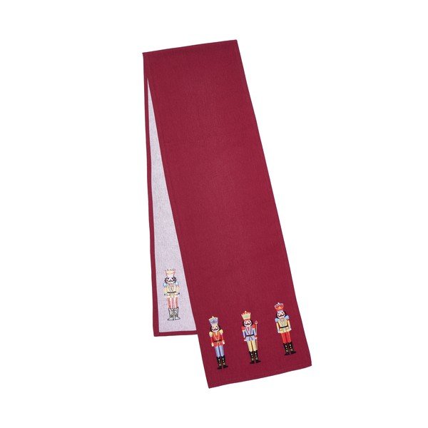 Bombažen namizni tekač z božičnim motivom 220x32 cm Christmas Nutcracker – Catherine Lansfield