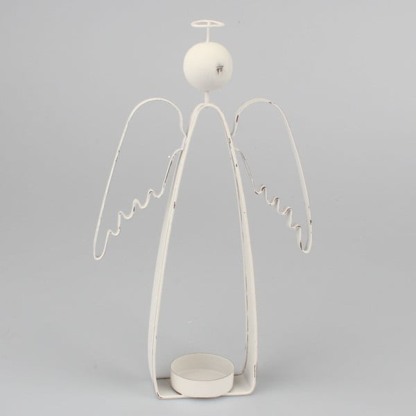 Kovinski svečnik v obliki angela Dakls