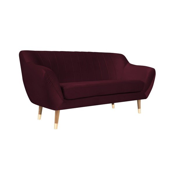 Mazzini Sofas Benito bordo žametni kavč, 158 cm-image-2