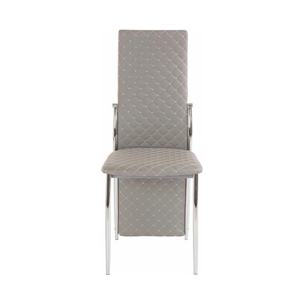 Komplet 2 sivih jedilnih stolov Støraa Wilson-image-3