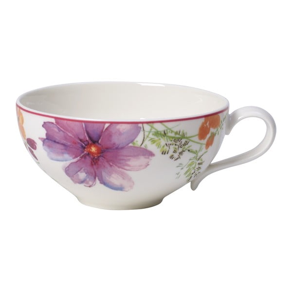 Porcelanska skodelica za čaj z motivom cvetja Villeroy & Boch Mariefleur Tea, 0,24 l