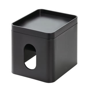 Črna škatla za robčke iDesign Cade
