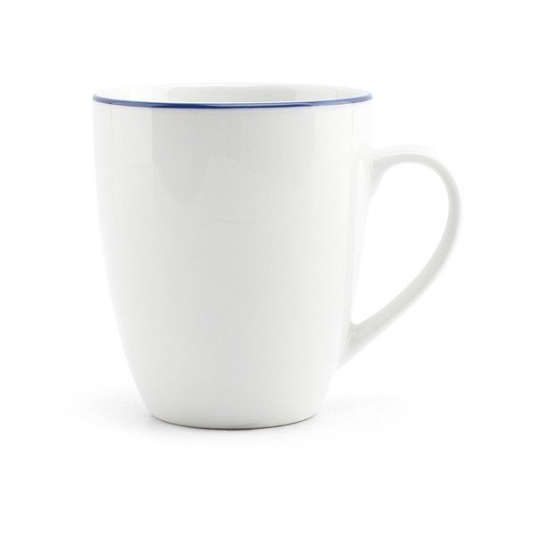 Bela porcelanasta skodelica 380 ml Basic White – BonBistro