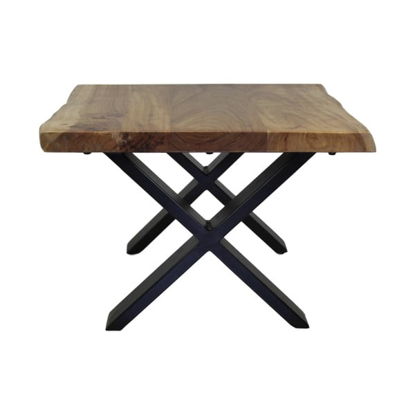 Kavna mizica iz akacijevega lesa, kolekcija HSM, dolžina 60 cm