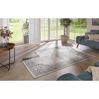 Sivo-krem zunanja preproga NORTHRUGS Borbon, 80 x 150 cm