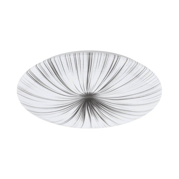 Bela/srebrna LED stropna svetilka NIEVES – EGLO