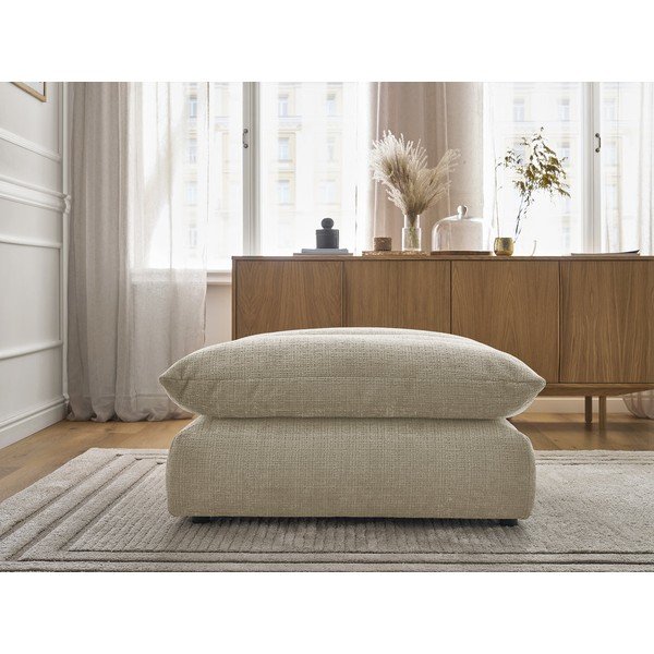 Bež tabure iz šenilje Neil – Bobochic Paris-image-4