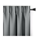 Siva zavesa za delno zatemnitev 140x245 cm Kierra – Restilo