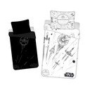 Bombažna otroška posteljnina z žarečim učinkom za enojno posteljo 140x200 cm Star Wars - Jerry Fabrics