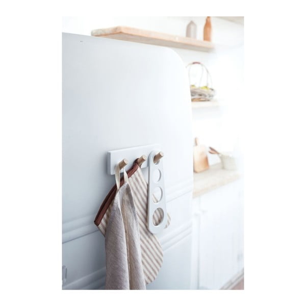 Bel stenski obešalnik za kuhinjsko orodje YAMAZAKI Trio-image-1