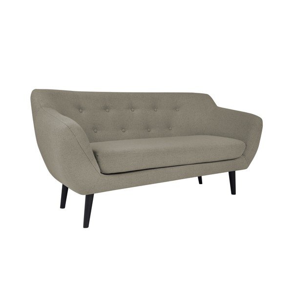 Rjava dvosedežna zofa z rjavimi nogami Mazzini Sofas Piemont-image-3