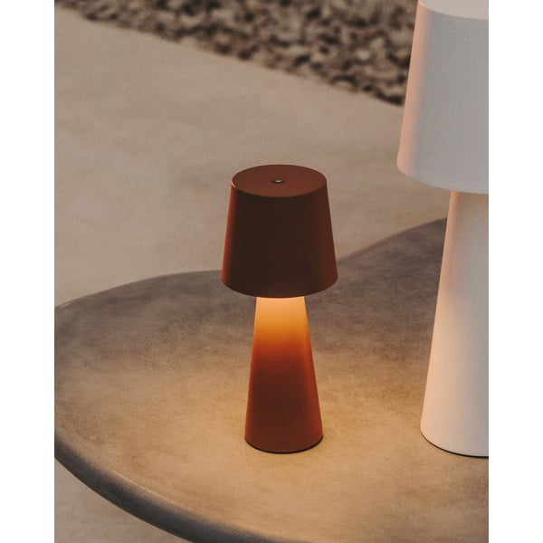 LED prenosljiva zatemnitvena zunanja svetilka na USB ø 10 cm Arenys – Kave Home-image-1