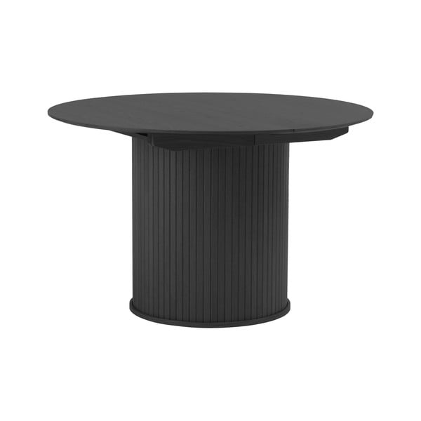 Okrogla raztegljiva jedilna miza ø 120 cm Nola – Unique Furniture-image-1