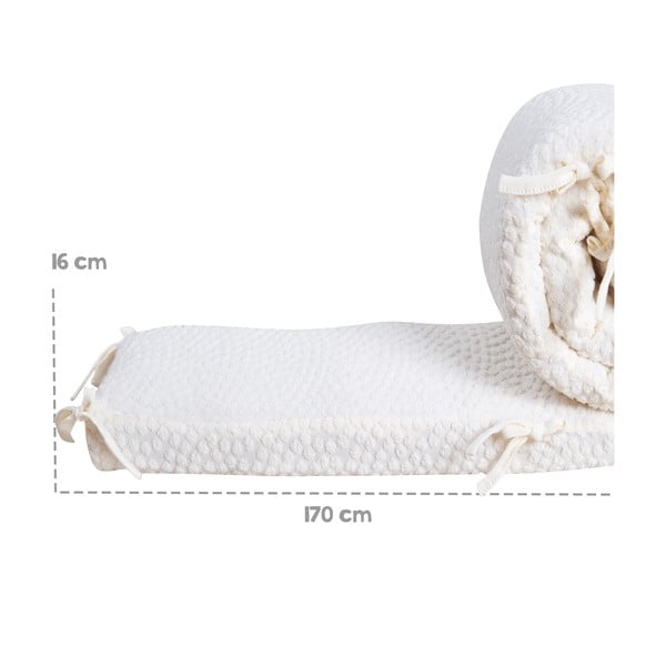 Zaščitna obroba za posteljico 170 cm Seashells – Roba-image-3